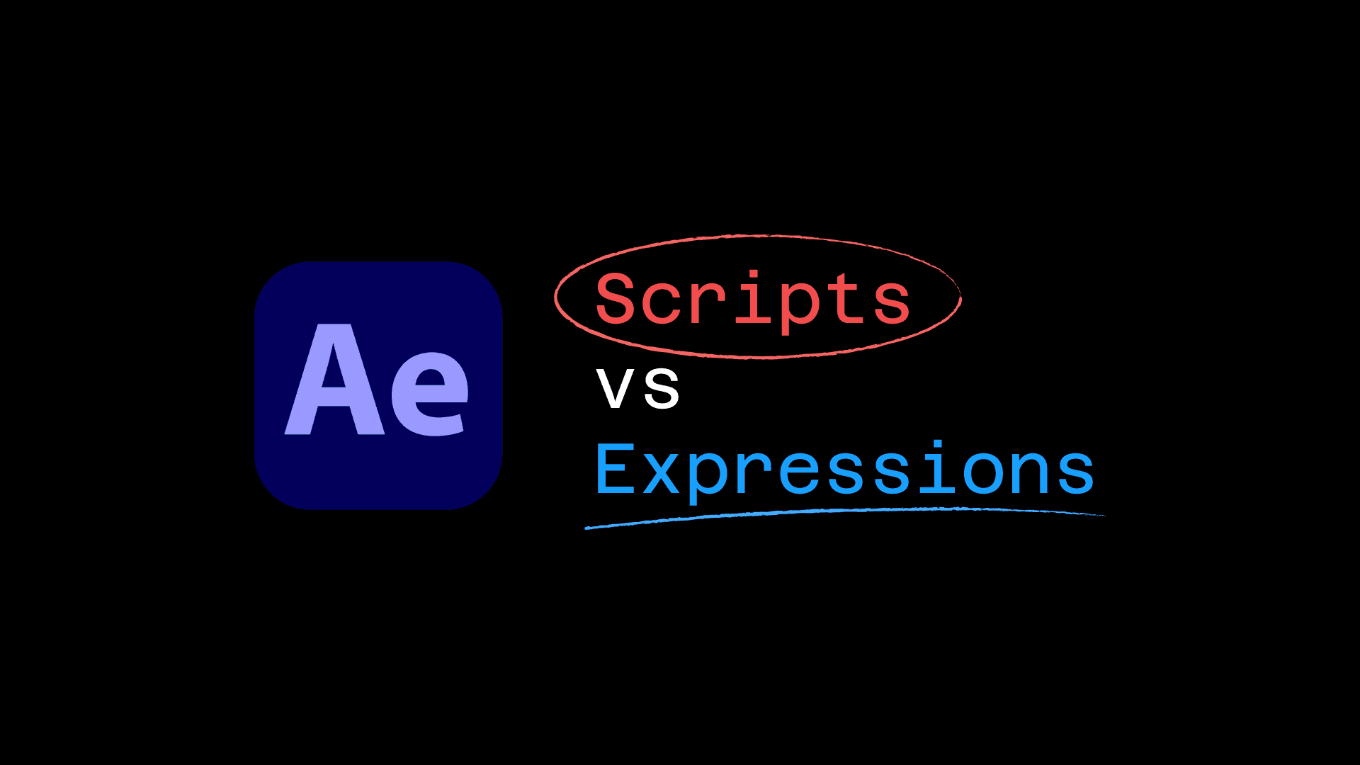 After Effects Scripts vs Expressions