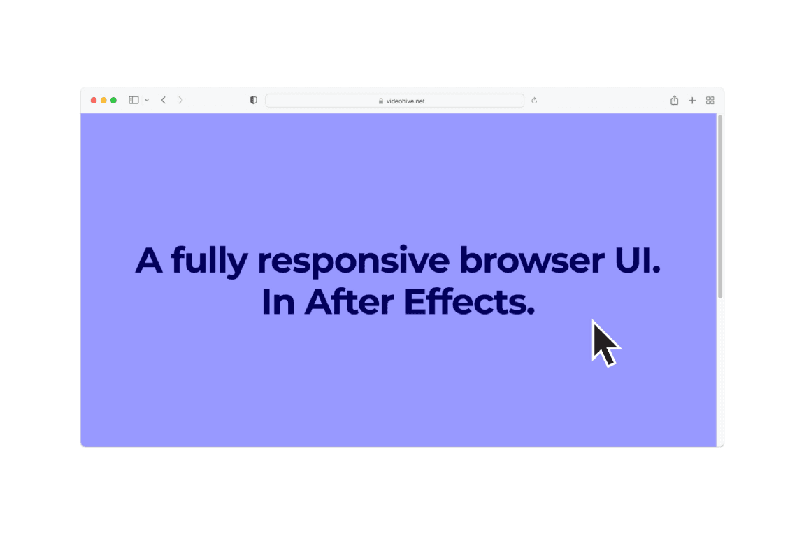 Create a Responsive Browser Inside After Effects