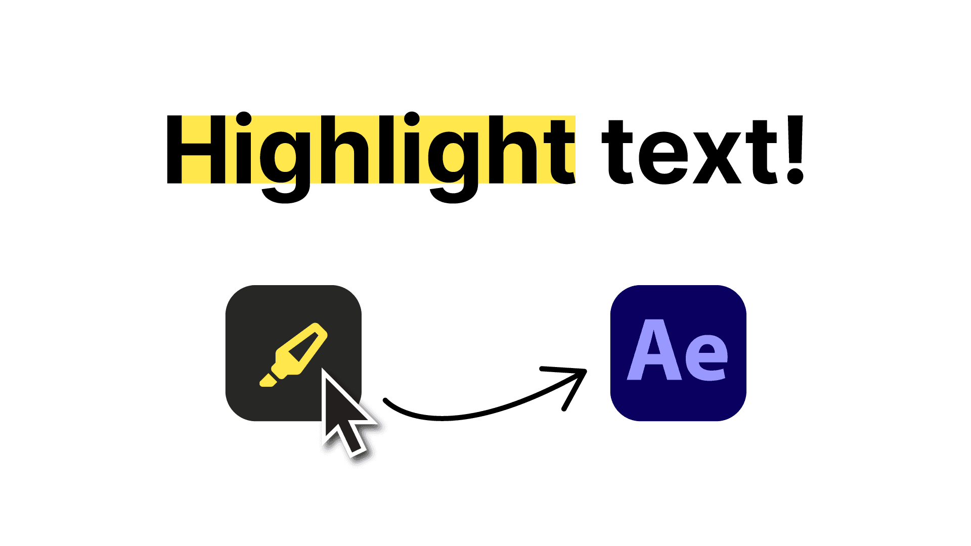How to Highlight Text in After Effects