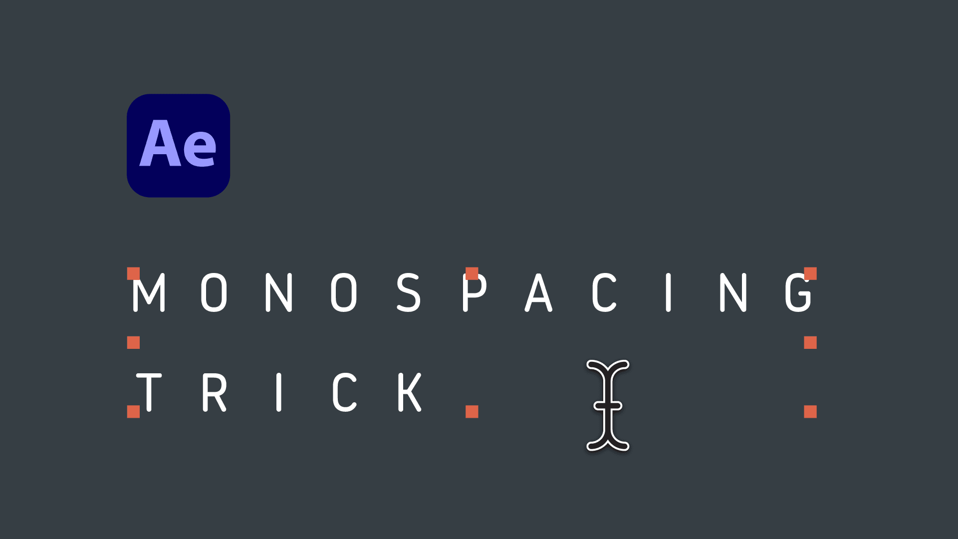 How to Make Any Text Monospaced in After Effects