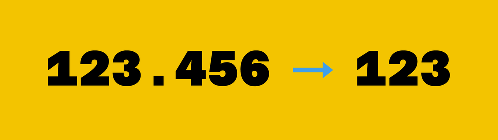 Rounding numbers in After Effects